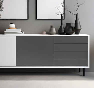 Sticker couleur unie Cracked Pepper - TenStickers