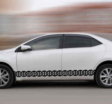 nalepka na auto reťaze - Tenstickers