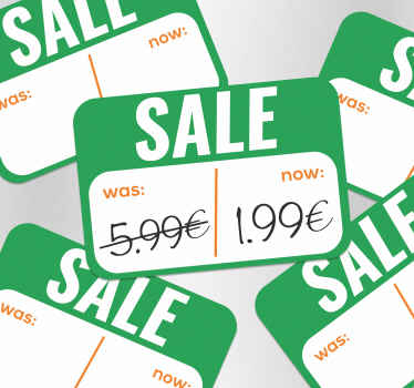 price label stickers - TenStickers