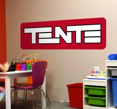 Vinilo decorativo logo tente - TenVinilo
