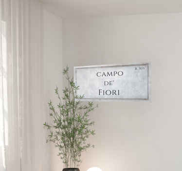 Adesivo personalizzato segnale stradale roma - TenStickers