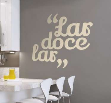 Vinil decorativo doce lar - TenStickers