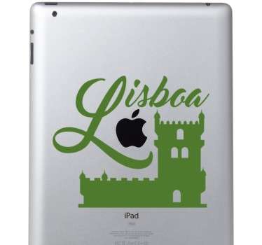 Autocolante para PC Monumento de lisboa - TenStickers