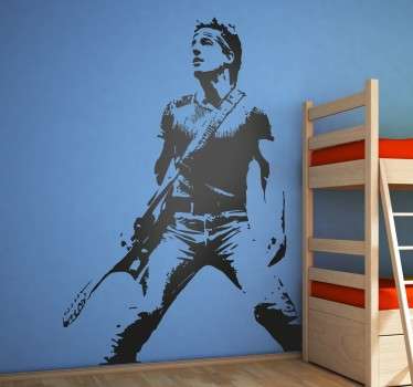 Vinilo decorativo retrato The Boss - TenVinilo