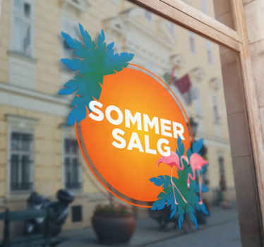Tropisk sommersalg klistremerker salg - Tenstickers