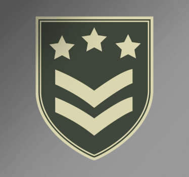 Military emblem wall sticker - TenStickers