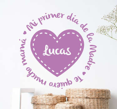 Vinilos para mamá personalizables - TenVinilo