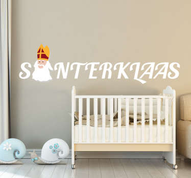 Muursticker Sinterklaas - TenStickers