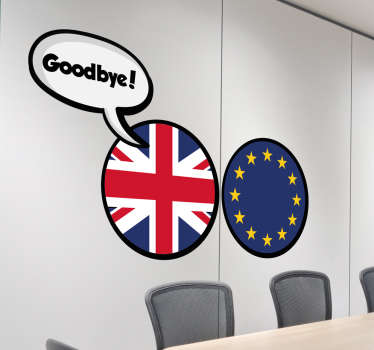 Brexit Wall Sticker - TenStickers