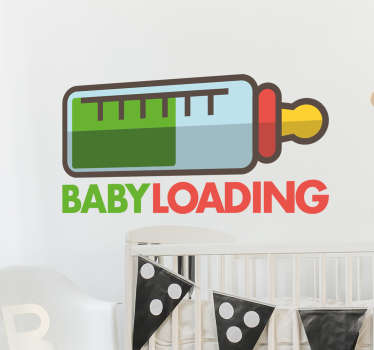 Adesivo baby loading - TenStickers