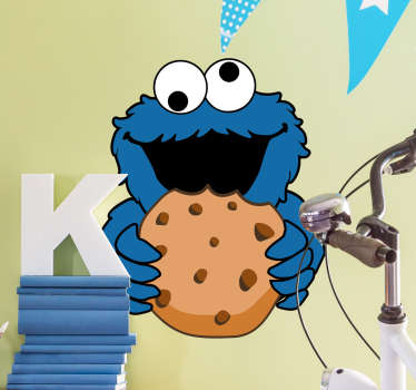 Pegatinas Barrio Sésamo con las que dar un punto de color y humor a tu espacio de estudio, trabajo u ocio.