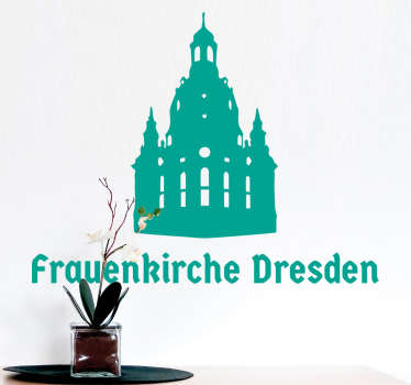 Wandtattoo Frauenkirche Dresden - TenStickers