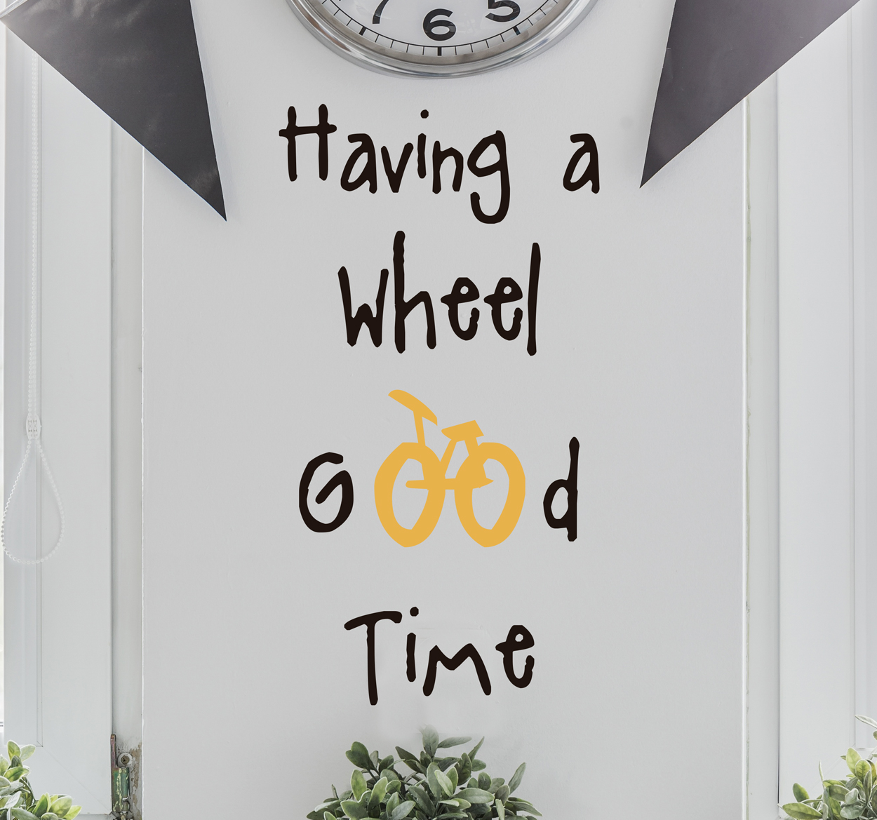 Vinilo ciclistas wheel good time Vinilo ciclistas wheel good time