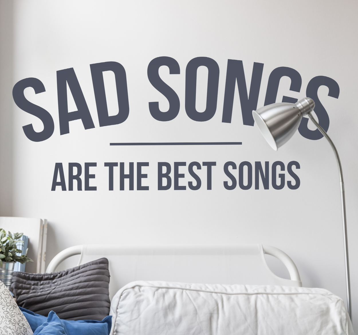 Tenstickers Muursticker Sad Songs Best Songs