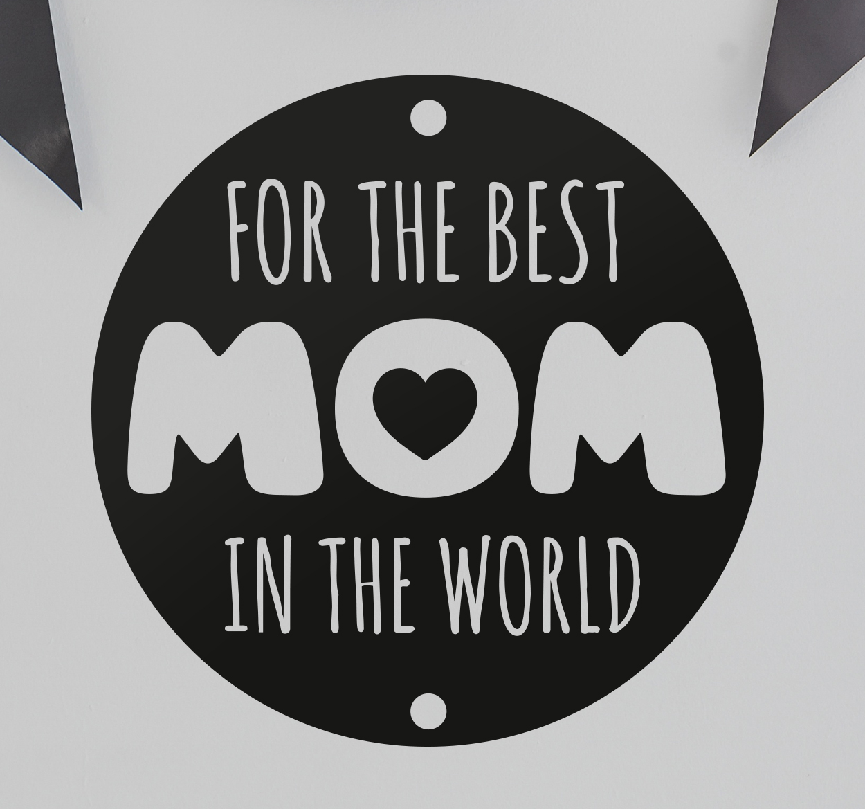 Tenstickers Sticker for the best mom in the world