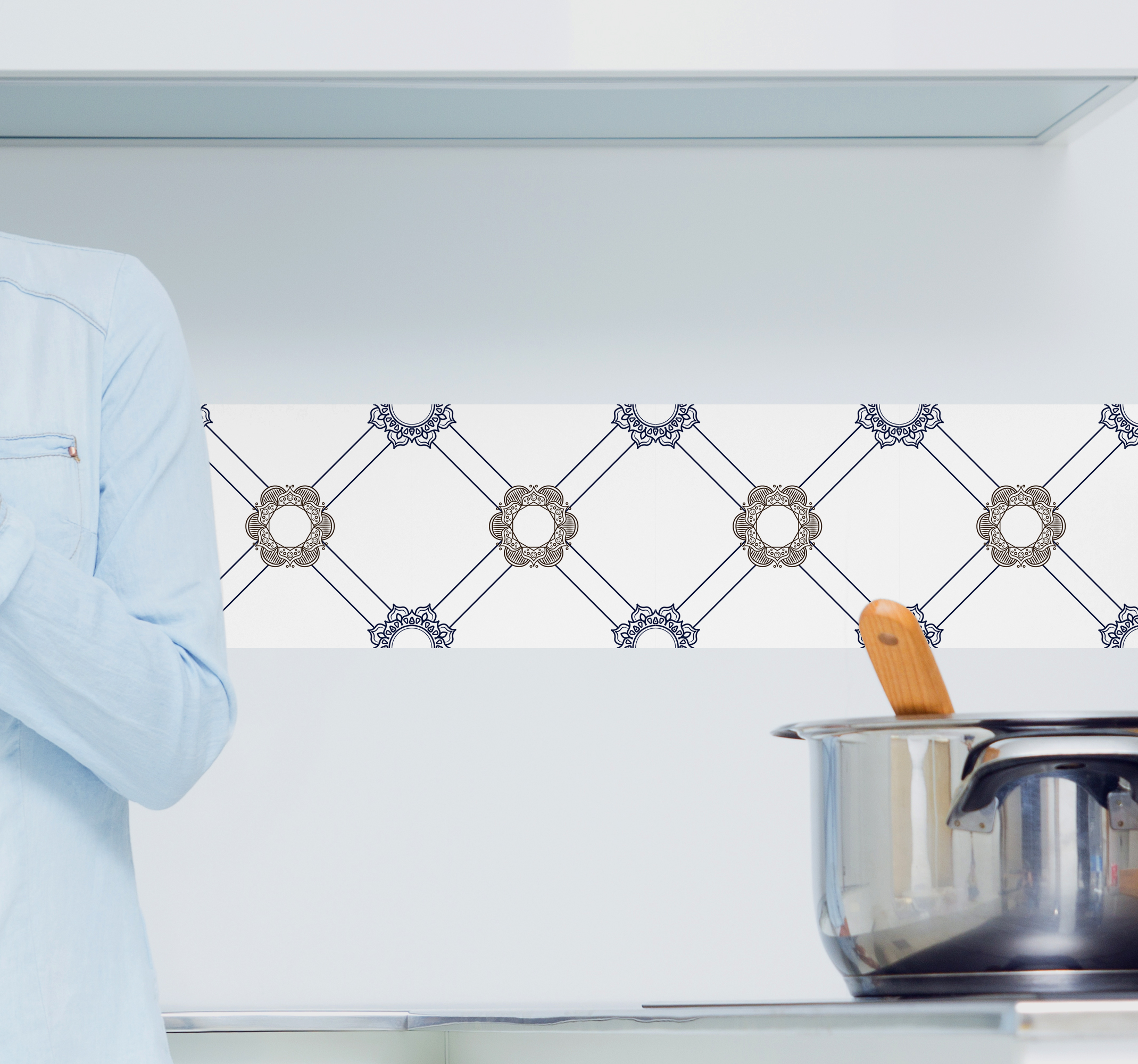 Tenstickers Tegelstickers keuken portugees motief