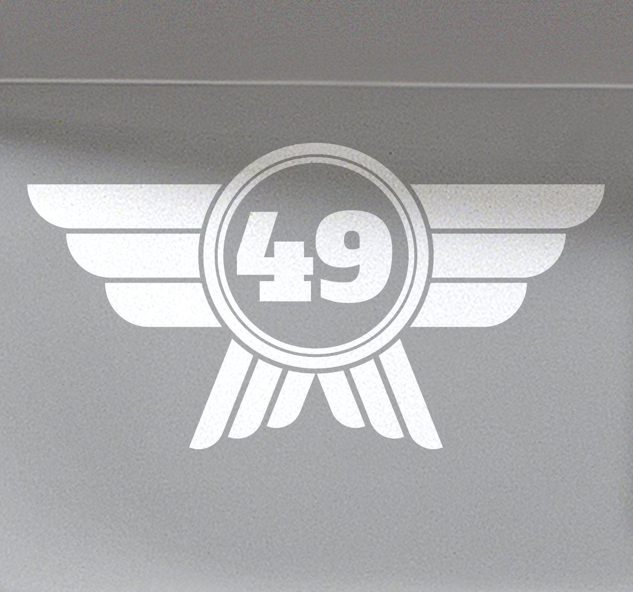 Auto sticker klassieke auto