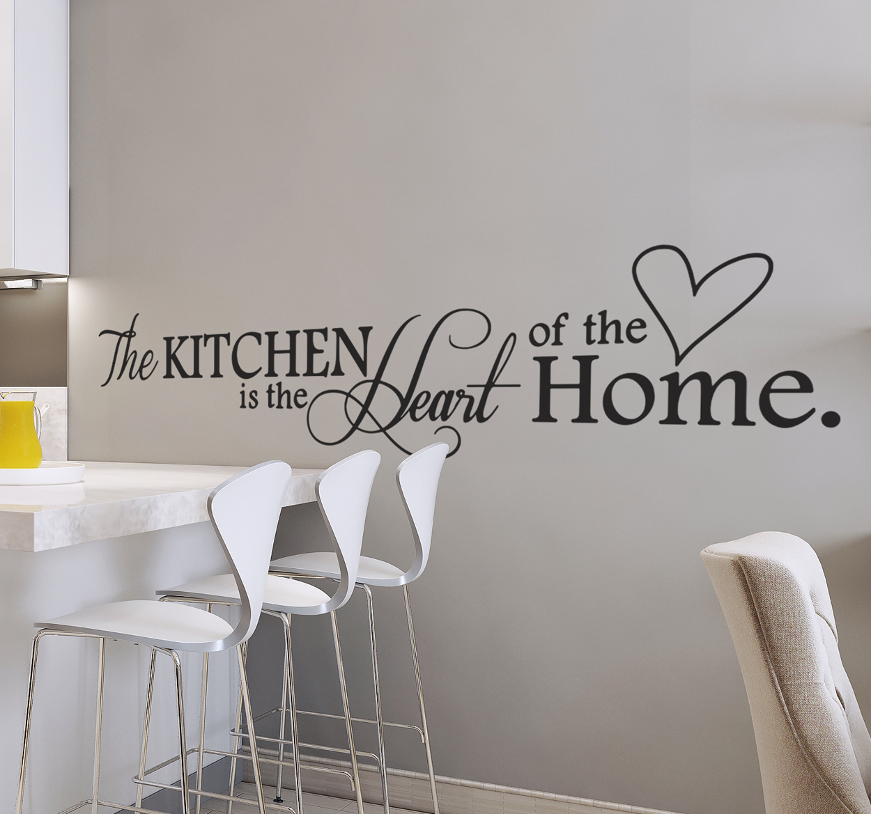 Adesivo per cucina Heart of the home