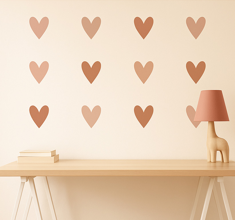 Tenstickers Kleine harten muursticker