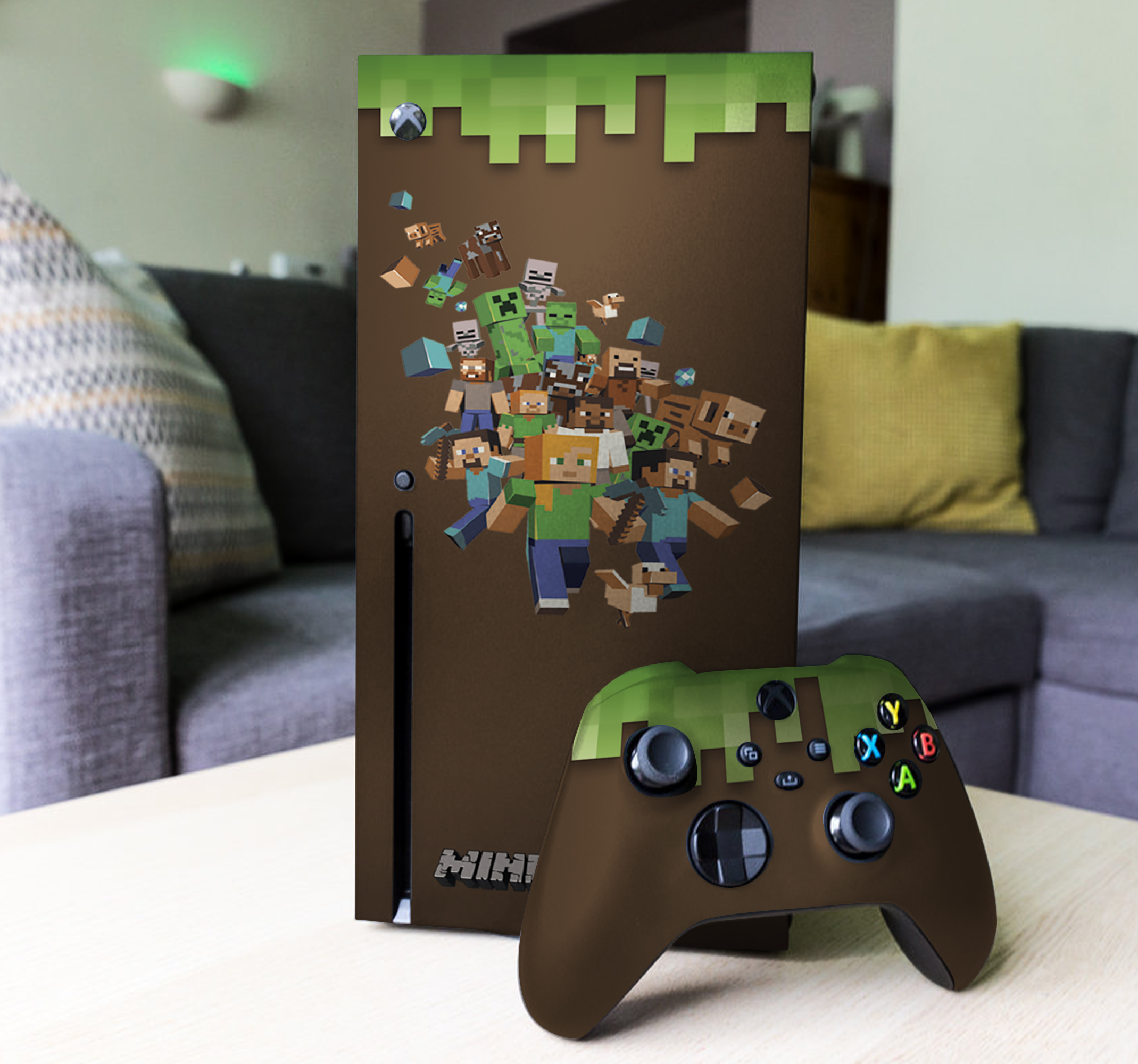 Adesivo Minecraft per Xbox
