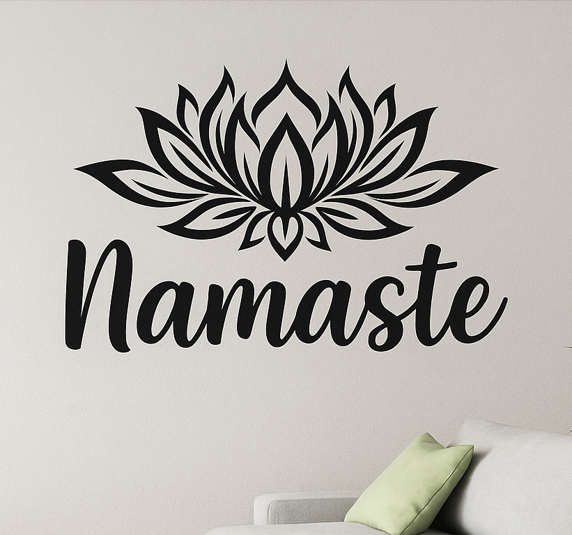 Tenstickers Muursticker vrolijke kleurrijke weide