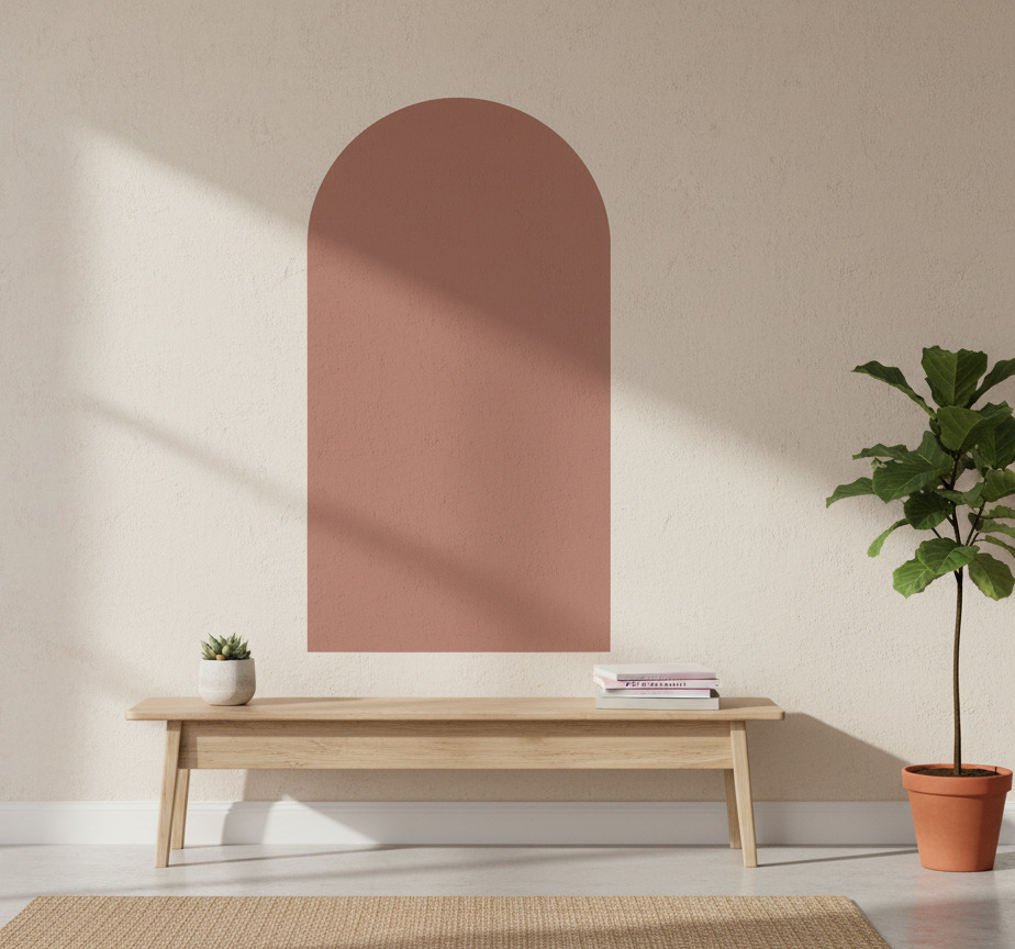 Tenstickers Muursticker terracotta poort