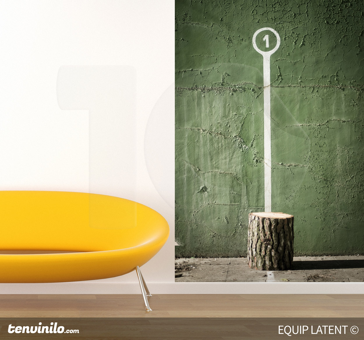Wall sticker Frontón