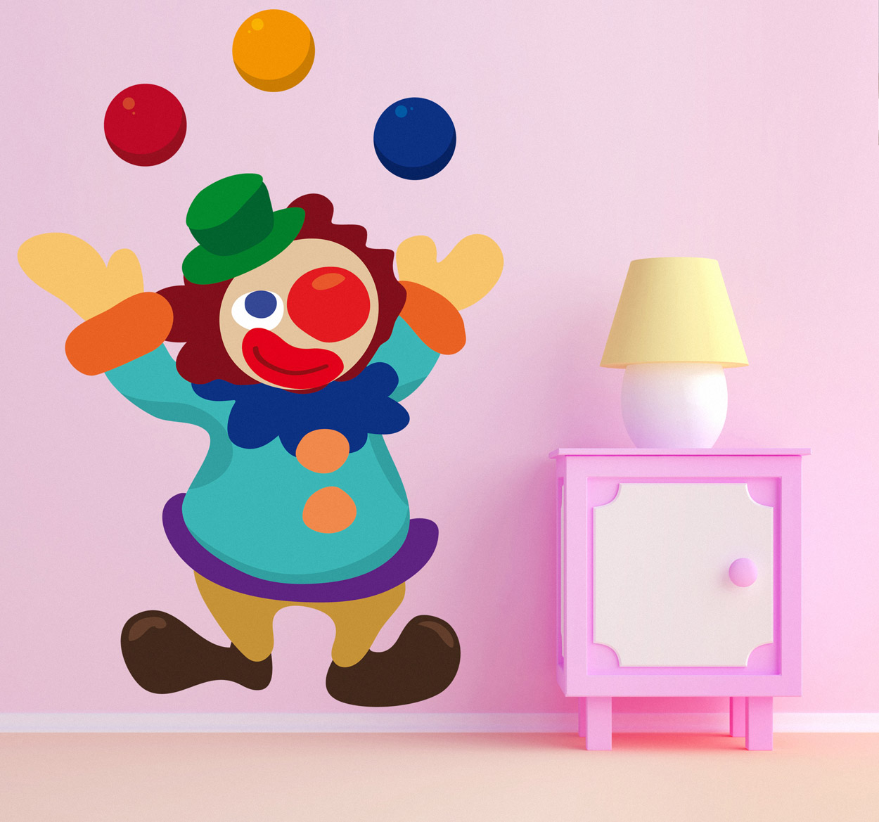 Adesivo bambini collezione circo 10