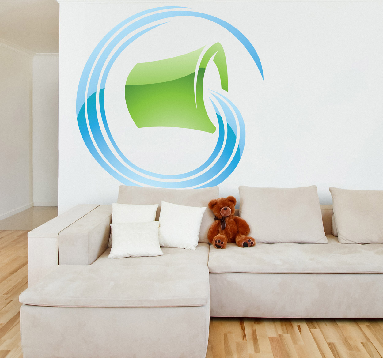 Sticker decorativo zodiaco Acquario