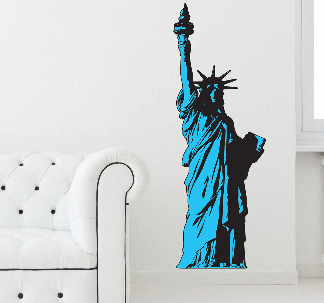 Sticker decorativo Statue of Liberty