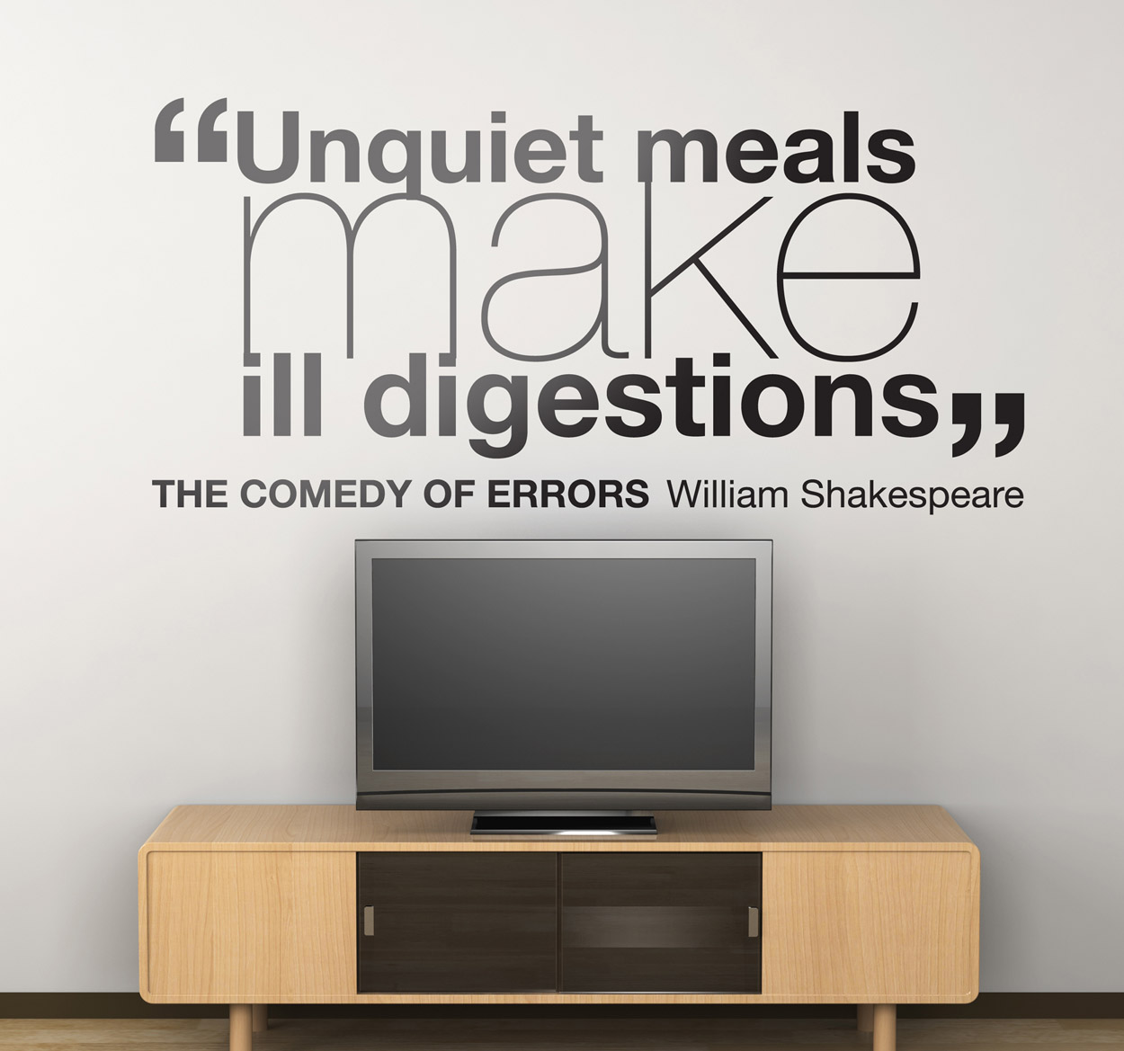 Sticker decorativo comedy of errors