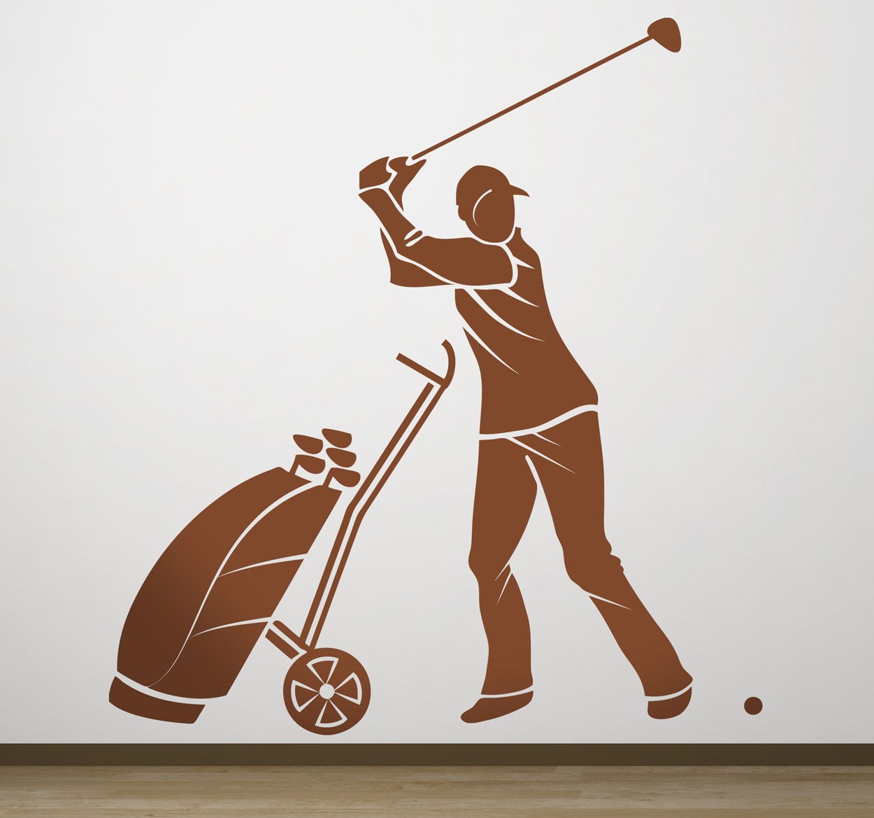 Tenstickers Professioneel golf sticker