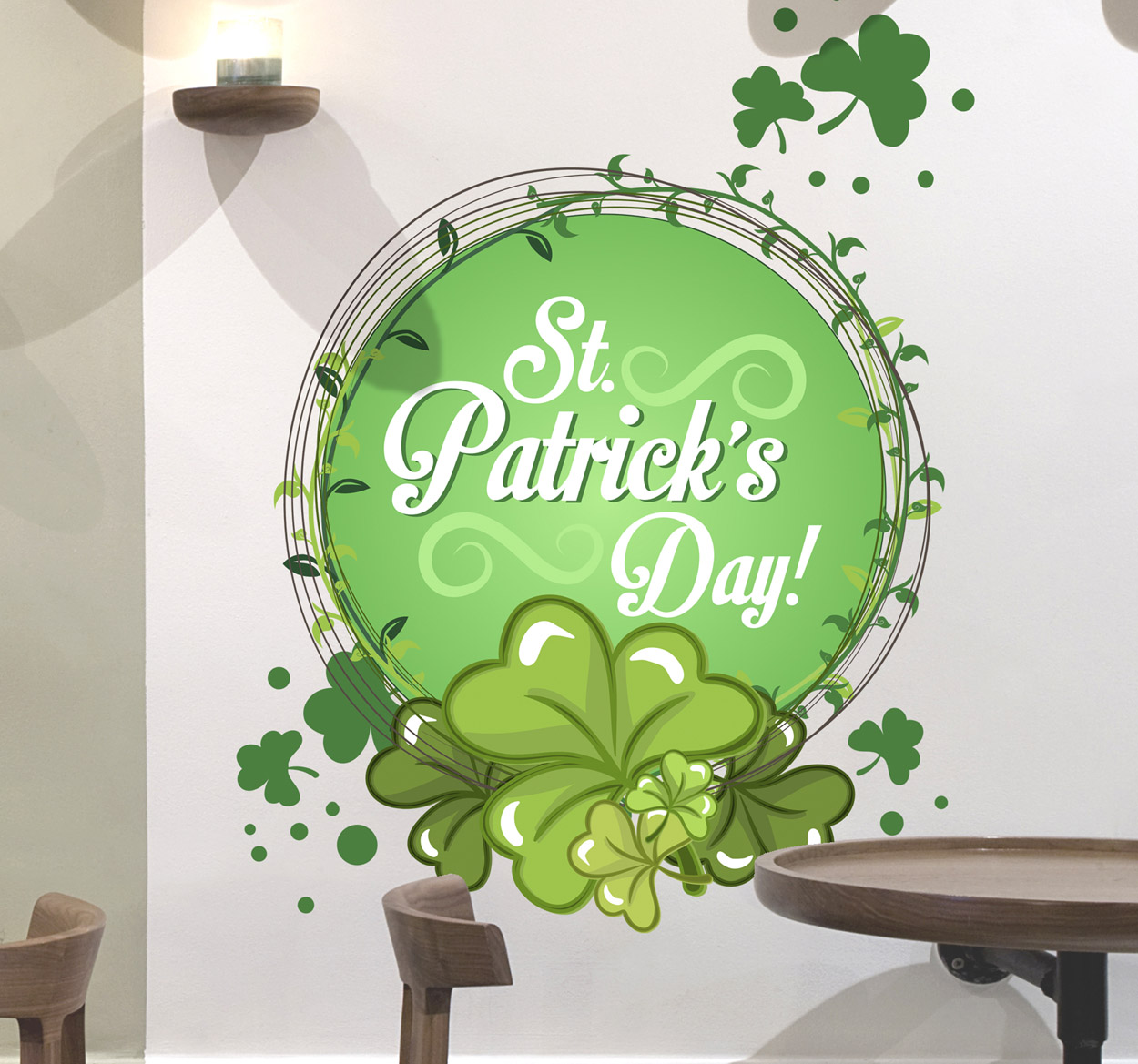 Sticker decorativo Saint Patrick's Day