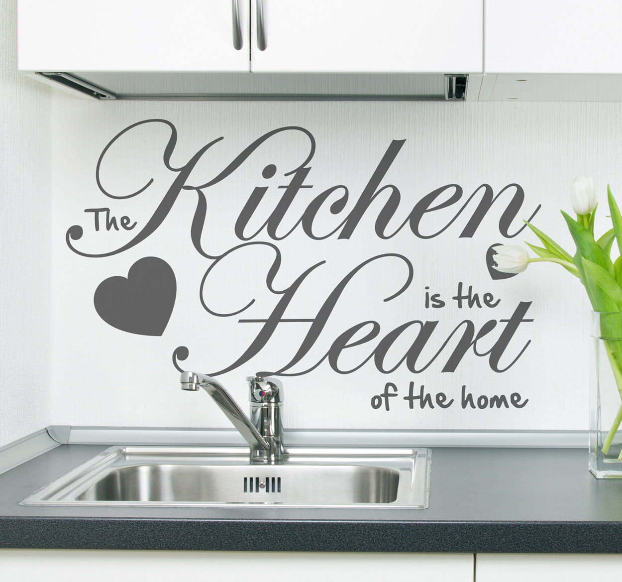 Adesivo per cucina the heart of the home