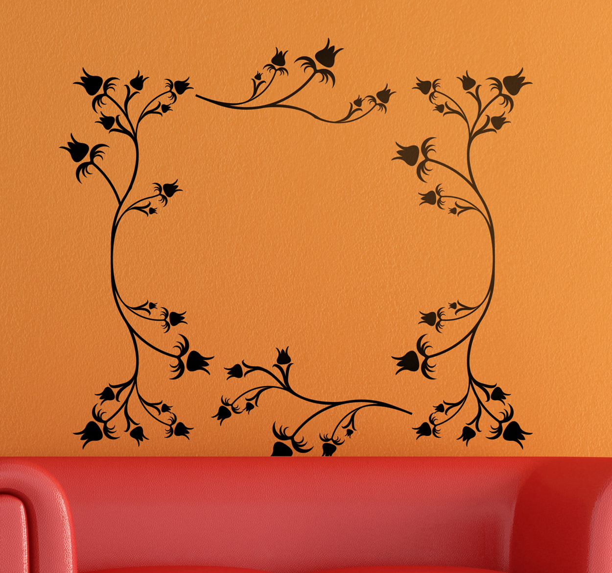 Bloemen rozen planten sticker