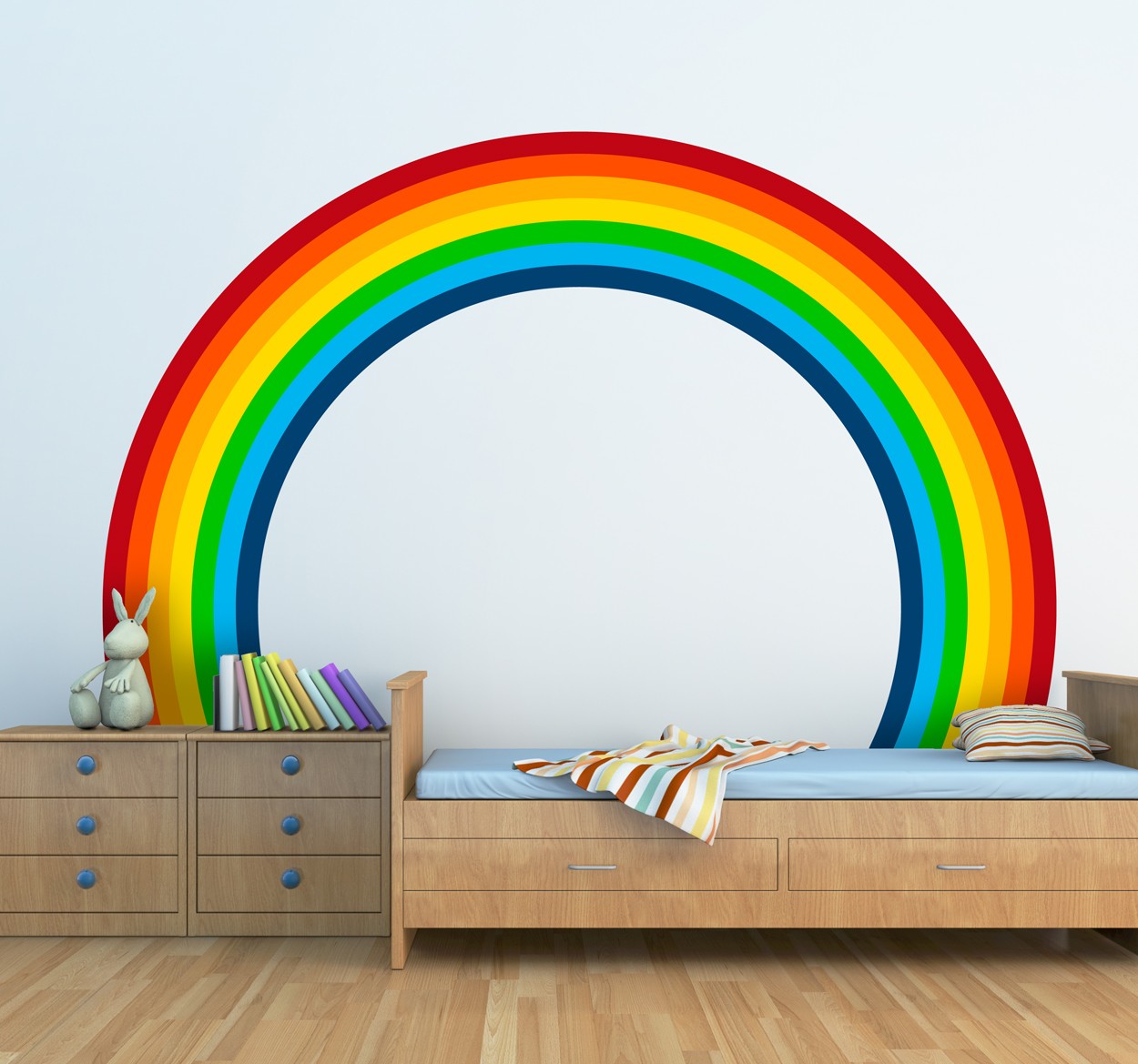 Tenstickers Perfecte regenboog sticker