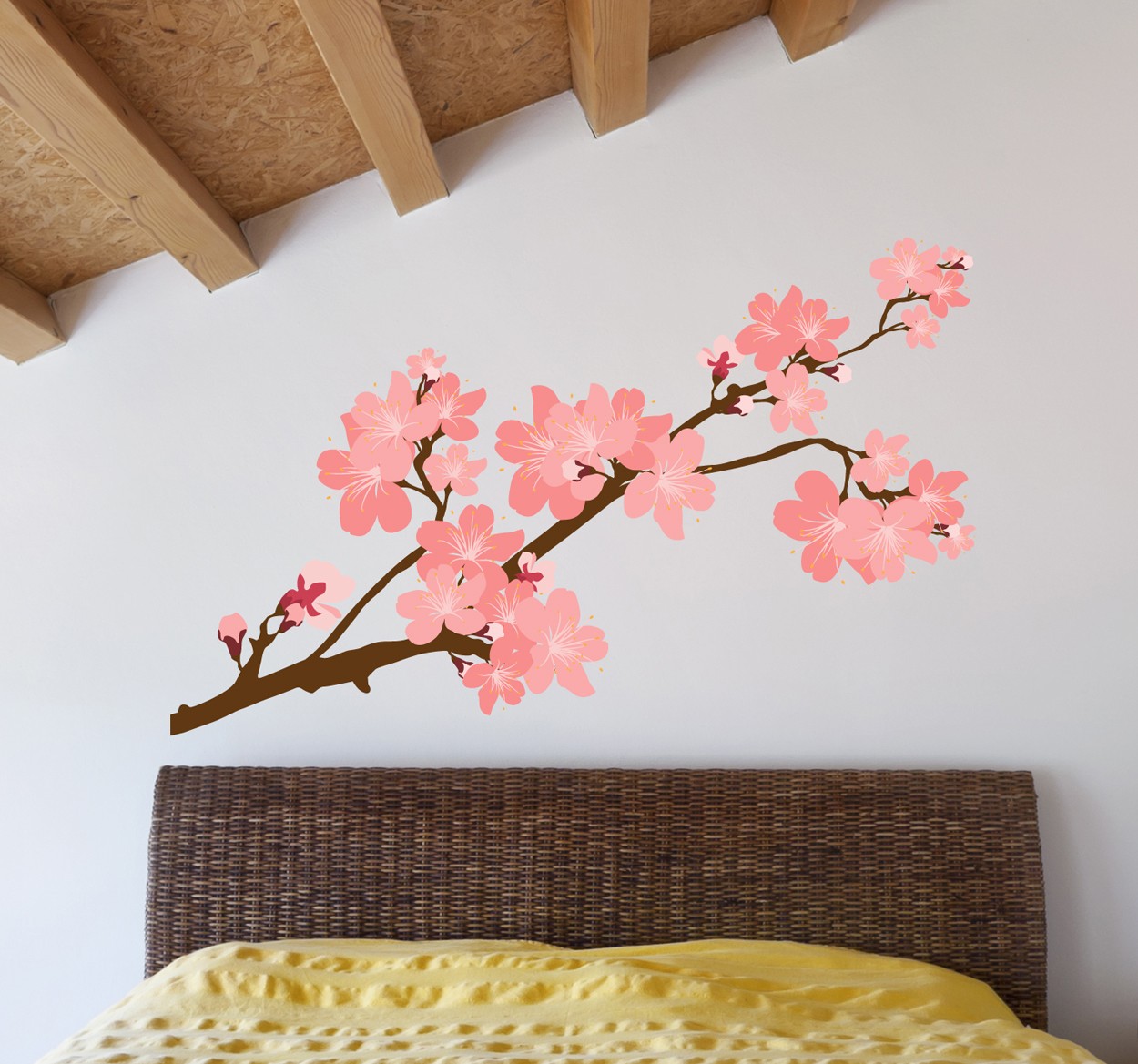 Tenstickers Japanese Cherry Boom Muursticker