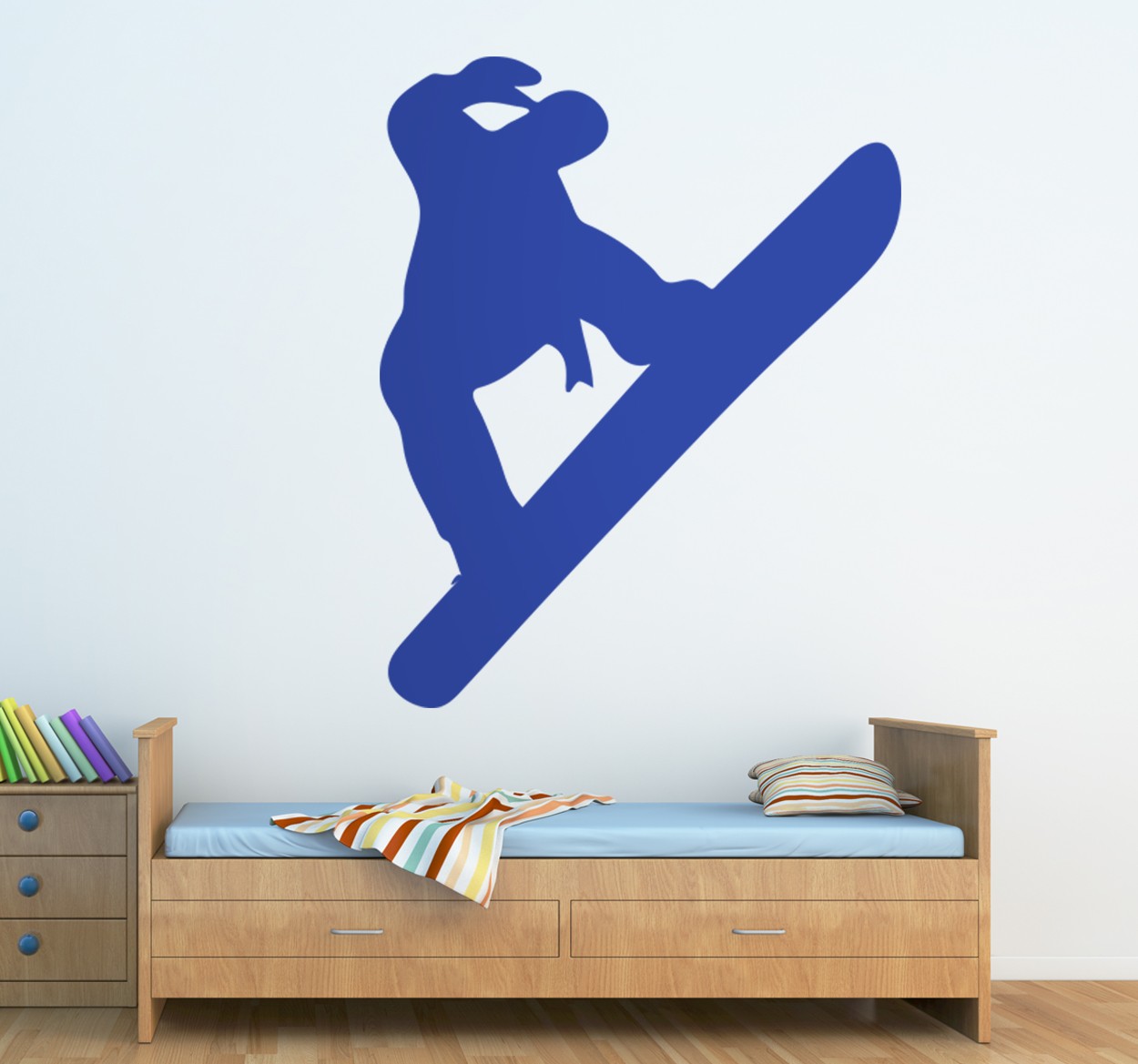 Tenstickers Muursticker silhouet sporter