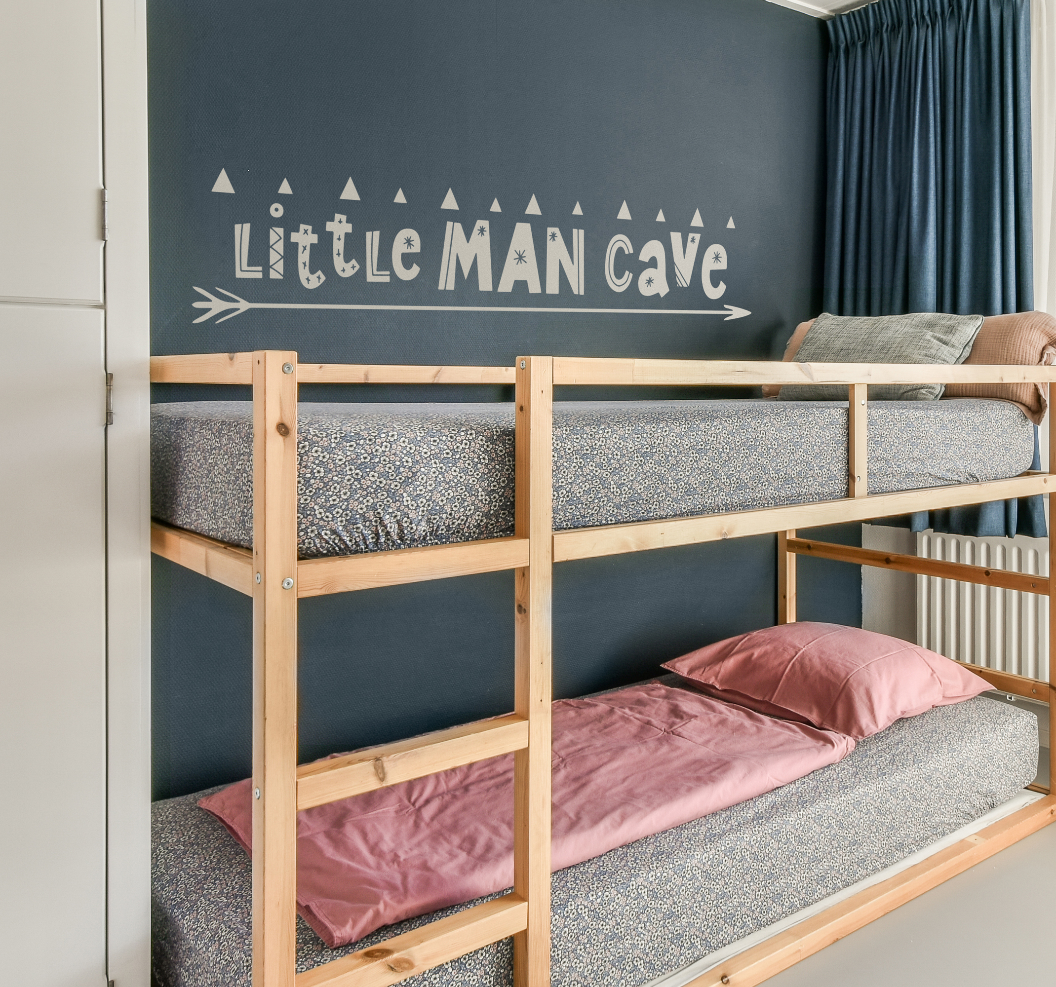 Tenstickers Tekst sticker little man cave