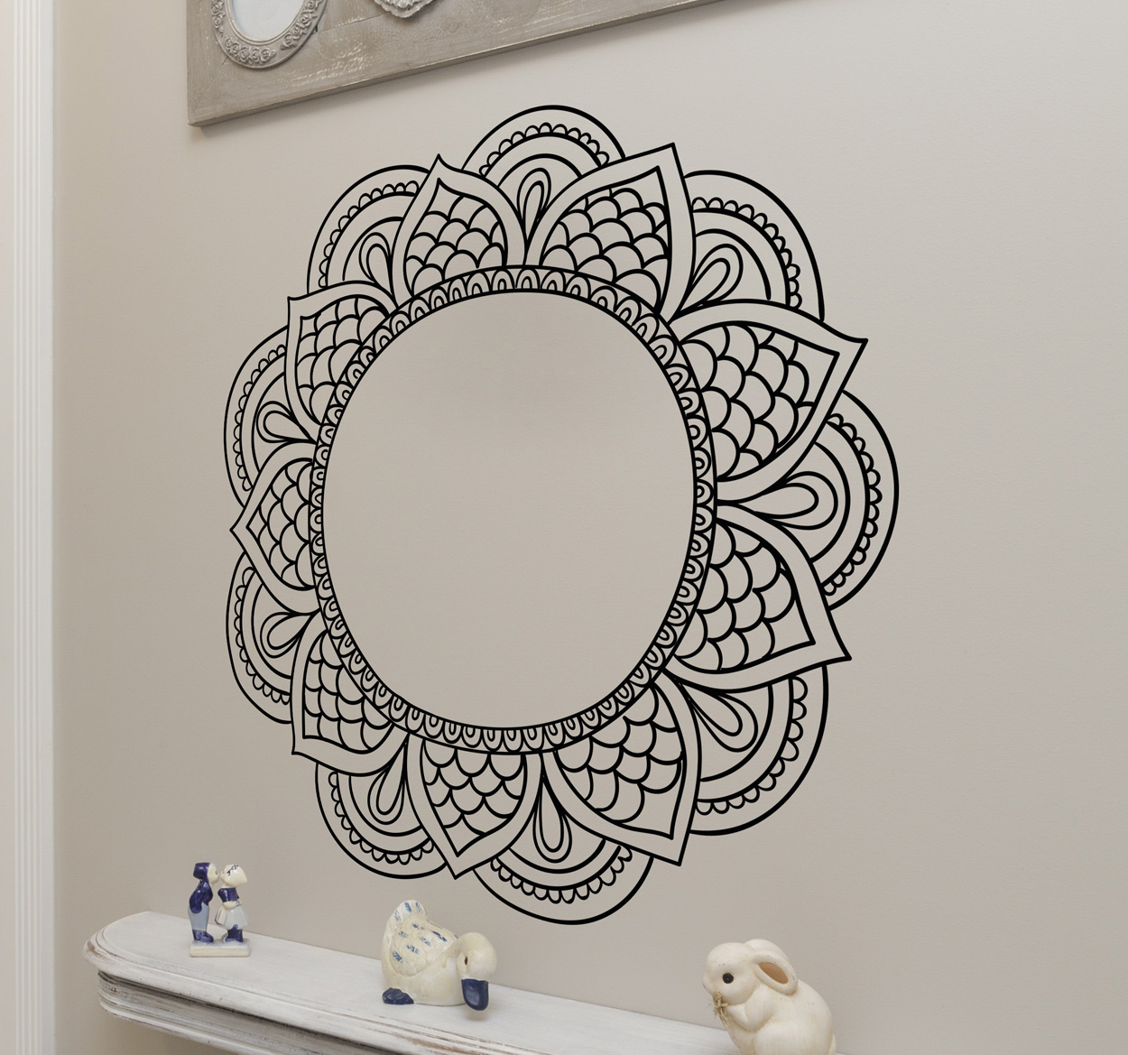 Tenstickers Muursticker Mandala