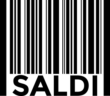 Vetrofania saldi codice a barre - TenStickers