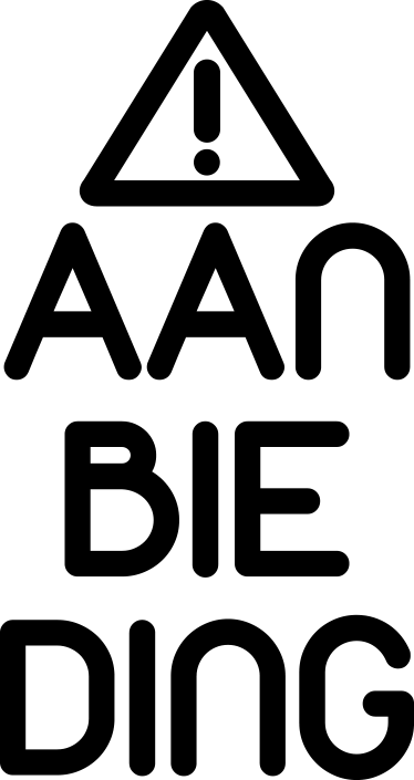 Muursticker waarschuwing aanbieding - TenStickers