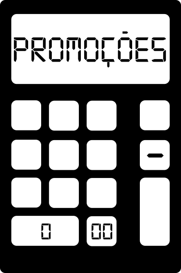 Autocolante calculadora promoções - TenStickers