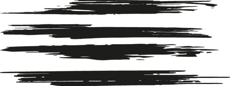 Autocollant voiture ensemble de conception de pinceaux - TenStickers