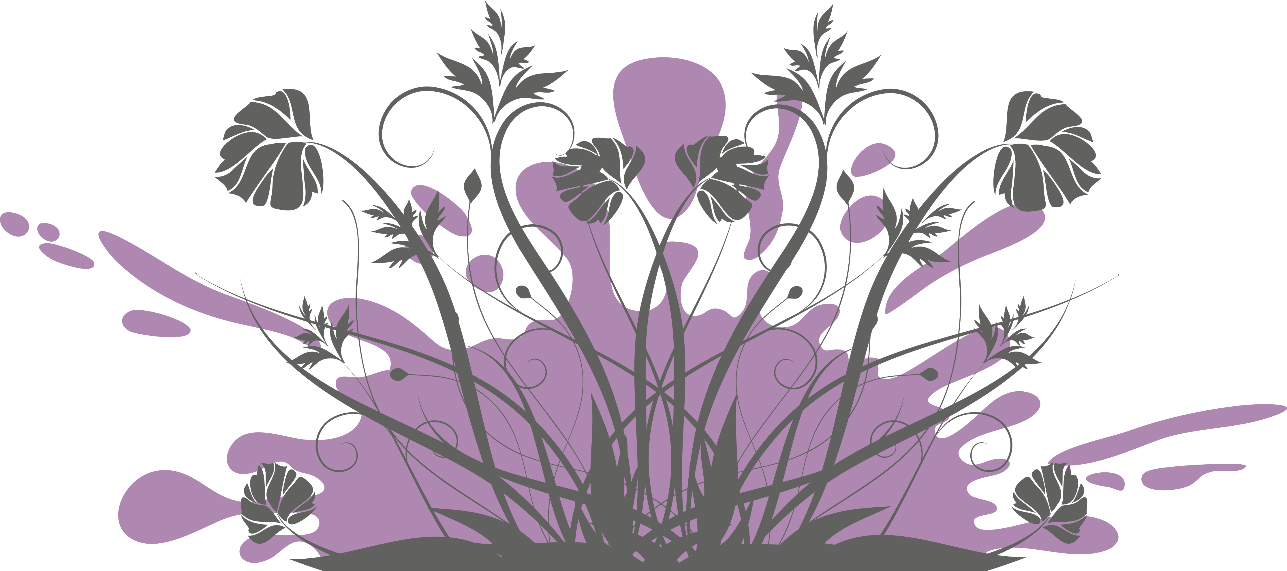 Pegatina coche diseño de salpicadura morada - TenVinilo