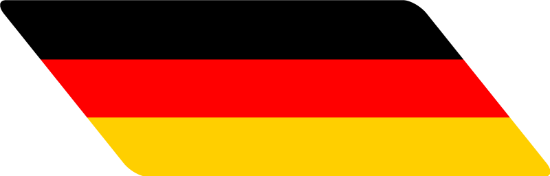 Autoaufkleber deutsche flagge - TenStickers