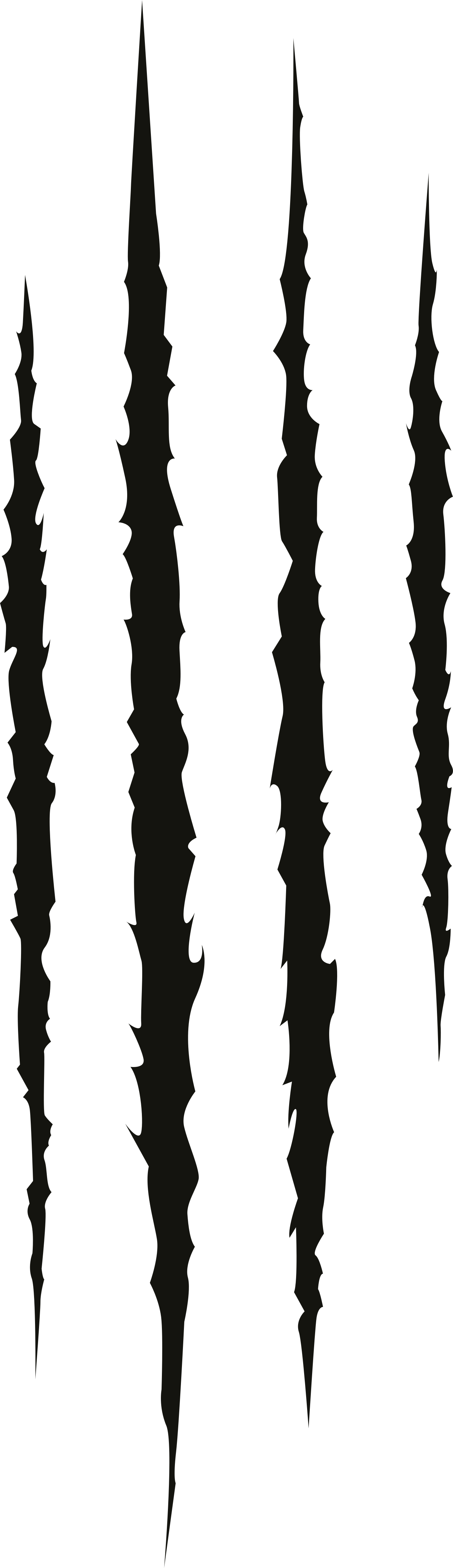 Scratches set for headlights car sticker - TenStickers