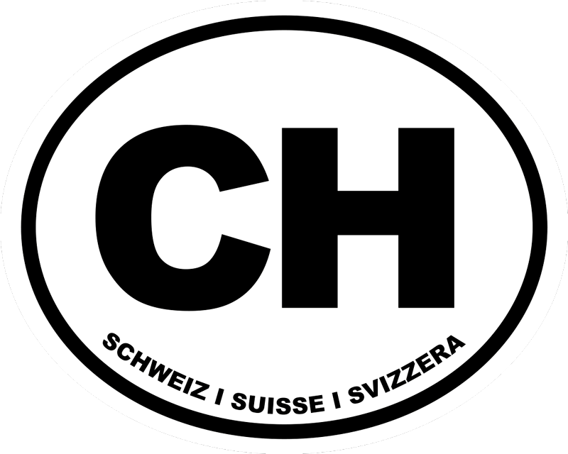Autoaufkleber schweizerisches CH Symbol - TenStickers