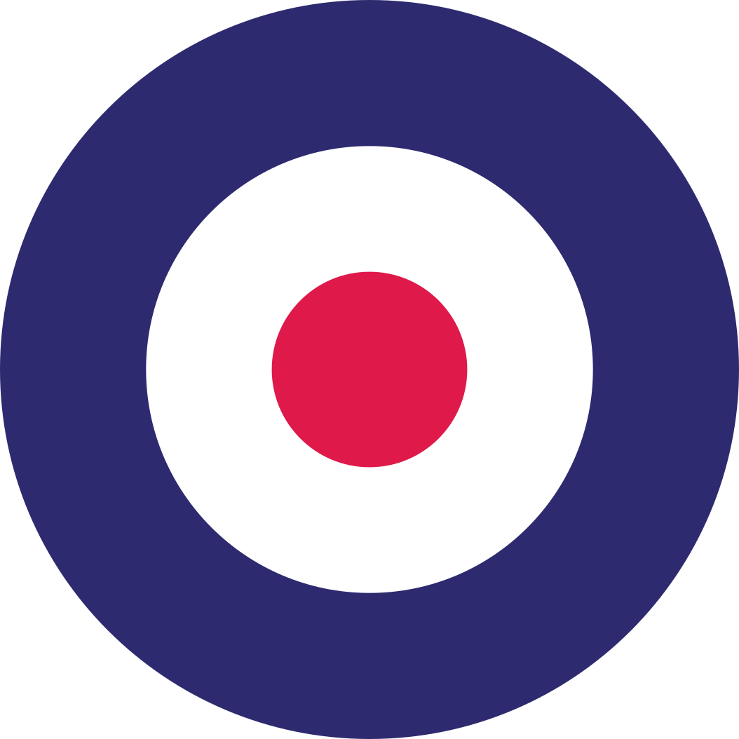  British aircraft insignia car sticker - TenStickers