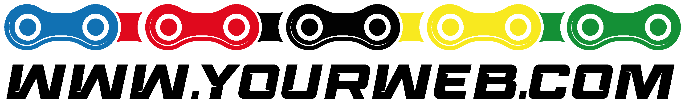 Vinilo bici patrón de cadena de bicicleta - TenVinilo